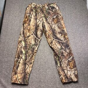 Field & Stream Hunting Rain Pants Men Large Brown Realtree Camo HydroProof Ultra